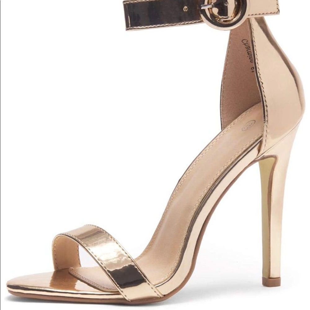 Women’s Open Toe Ankle Strap Stiletto